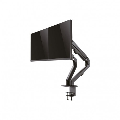 NEOMOUNTS Monitor Dual-DeskMount Gasspring up to 2x 27inch 2x 7kg Grommet/Clamp Full motion VESA75/1