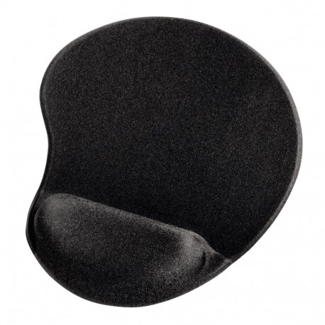 Hiirepadi randmetoega Hama Ergonomic Mouse Pad Black, must