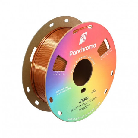 Silk-PLA filament 3D-printerile Panchroma™ Silk Bronze, Pronks, 1.75mm, 1kg