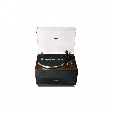 Turntable with built-in speakers and bluetooth- walnut Lenco