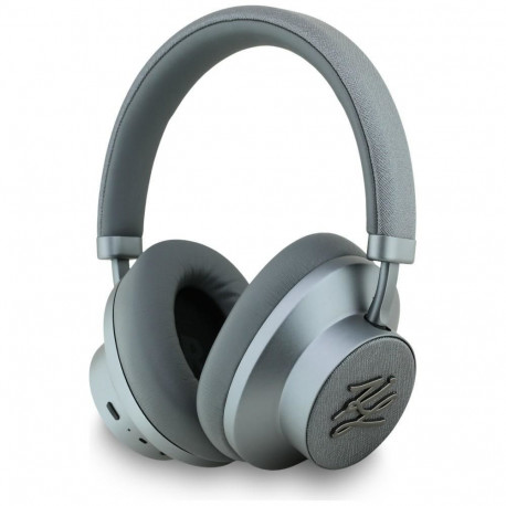 Wireless headphones ANC KARL LAGERFELD Grained Initials KF003084 grey