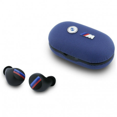 Wireless earphones ENC BMW TWS Metal Logo BMW001143 blue