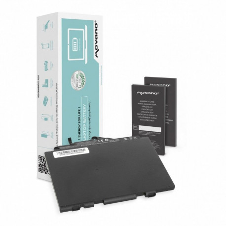 Battery SN03XL for HP EliteBook 725 820 G3 - 4000 mAh (44 Wh)