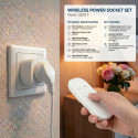 Remote-controlled x3 socket outlets GB313 F
