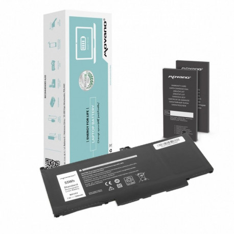 Dell aku MXV9V Latitude 5300 5310 7300 7400 7200mAh (55Wh)