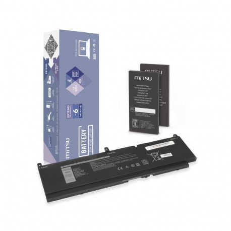 Dell aku PKWVM sobib Precision 15 7550, 7560, 7760, 7400 7400mAh (84Wh) 11.4V