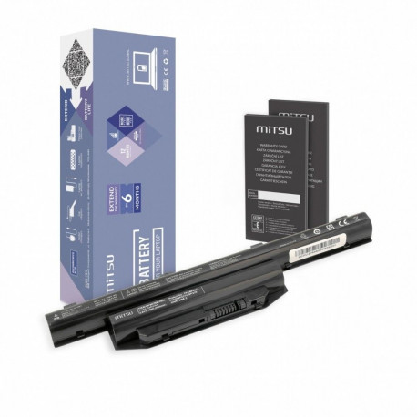 Fujitsu aku Lifebook E753 4400mAh (48Wh) 10.8-11.1Volt