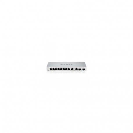 ZYXEL XGS1210-12 V2, 12-PORT GIGABIT WEBMANAGED DESKTOP SWITCH WITH 8 PORT 1G + 2-PORT 2.5G + 2-PORT