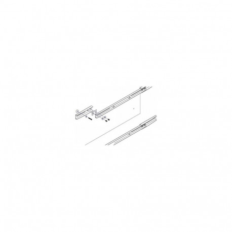 NEWSTAR VESA CONVERSION STRIPS - VESA 600X450 TO 800X450 - SILVER