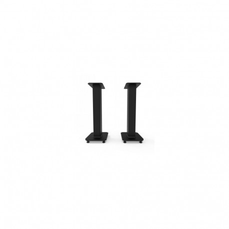 KANTO AUDIO 26" TALL FILLABLE SPEAKER STANDS WITH ISOLATION FEET -  BLACK (PAIR)