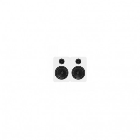 KANTO AUDIO PAIR - PASSIVE SPEAKERS WITH 1" SILK DOME TWEETER AND 5.25" KEVLAR WOOFER - WHITE
