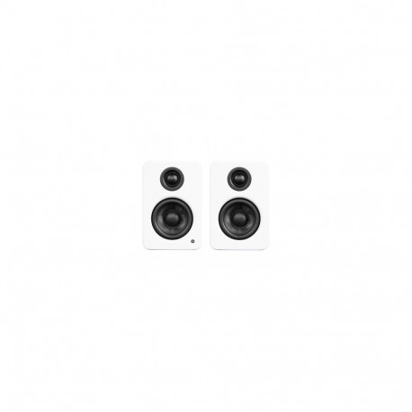 KANTO AUDIO 3" DRIVER - POWERED SPEAKERS WITH USB DAC AND 3.5MM AUX - MATTE WHITE (INCL. TYPE C & G 