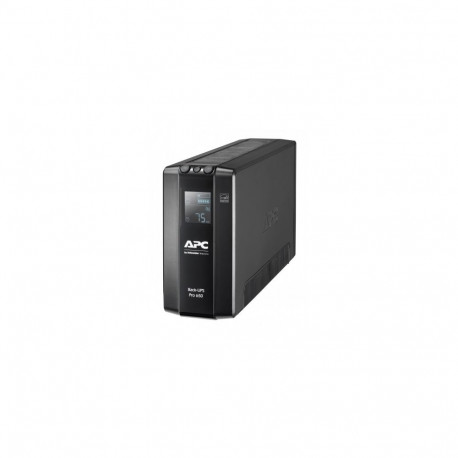 APC BACK UPS PRO BR 650VA, 6 OUTLETS, AVR, LCD INTERFACE