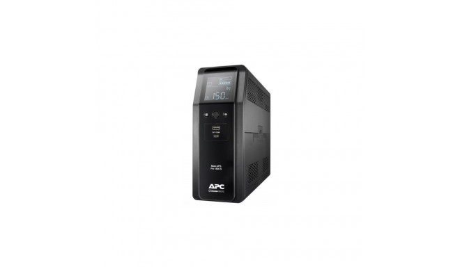 APC BACK UPS PRO BR 1600VA, SINEWAVE,8 OUTLETS, AVR, LCD INTERFACE