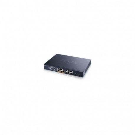 ZYXEL XMG1915-18EP, 16-PORT 2.5GBE, 2 SFP+, 8 X POE++ 180W SMART SWITCH, HYBRID MODE, STANDALONE OR 