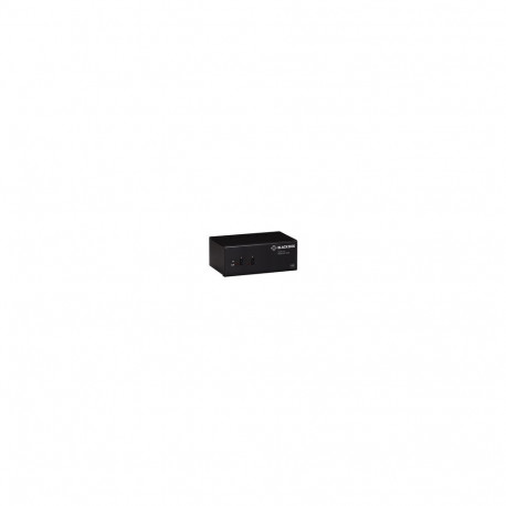 BLACK BOX KVM SWITCH - 2-PORT, DUAL-MONITOR, HDMI 2.0, 4K 60HZ, USB 3.0 HUB, AUDIO