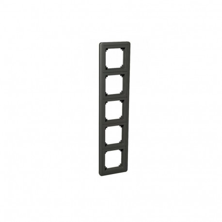 SCHNEIDER ELECTRIC EXXACT COMBI 5-GANG FRAME ANTHRACITE
