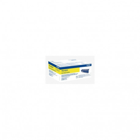 BROTHER TN-423Y YELLOW HIGH YIELD TONER, 4,000P