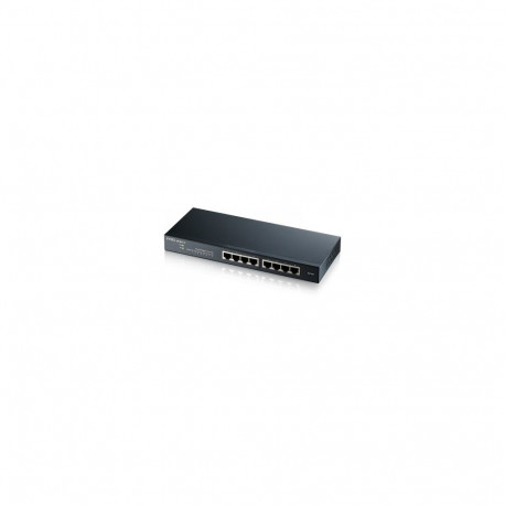 ZYXEL GS1900-8 V2, 8 PORT GBE L2 SMART SWITCH, DESKTOP, FANLESS (5Y WARRANTY)