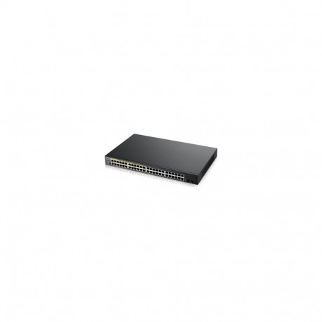 ZYXEL GS1900-48HP V2, 48-PORT GBE L2 SMART SWITCH, 170 WATT RACKMOUNT (5Y WARRANTY)