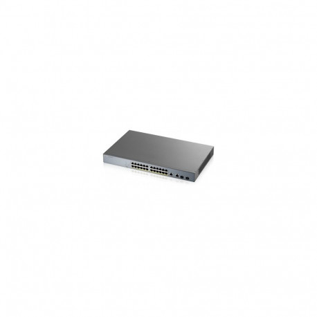 ZYXEL GS1350-26HP, 26 PORT MANAGED CCTV POE SWITCH, LONG RANGE, 375W (1 YEAR NCC PRO PACK LICENSE BU