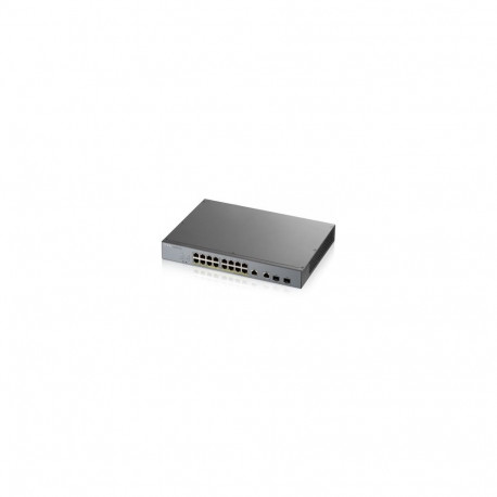 ZYXEL GS1350-18HP, 18 PORT MANAGED CCTV POE SWITCH, LONG RANGE, 250W (1 YEAR NCC PRO PACK LICENSE BU