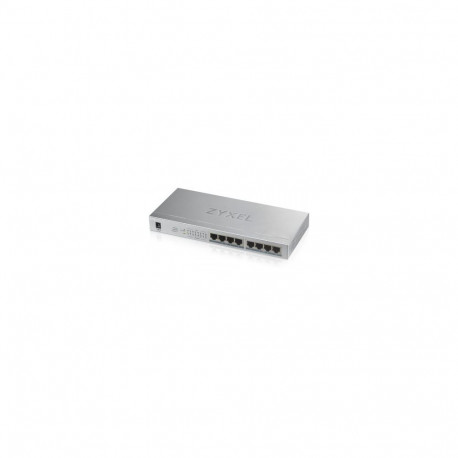ZYXEL GS1008-HP, 8 PORT GIGABIT POE+ UNMANAGED DESKTOP SWITCH, 8 X POE, 60 WATT (5Y WARRANTY)