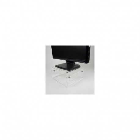 NEWSTAR ACRYLIC MONITOR RISER (HEIGHT ADJUSTMENT: 7-13 CM) 25 KG -