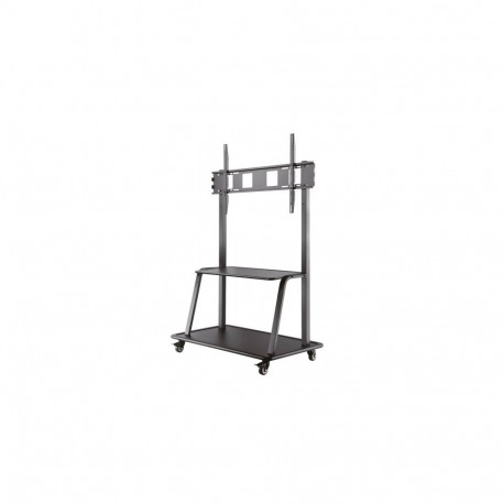 NEWSTAR MOBILE FLAT SCREEN FLOOR STAND (STAND+TROLLEY) (HEIGHT: 137-162 CM) BOX 1/2 60-105" BLACK