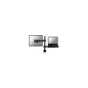 NEWSTAR FLAT SCREEN & NOTEBOOK DESK MOUNT (CLAMP)  10-27" BLACK