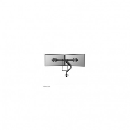 NEOMOUNTS SELECT DESK MOUNT, DOUBLE DISPLAY CROSSBAR (TOPFIX CLAMP &GROMMET)