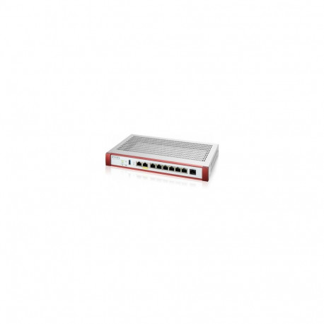 ZYXEL USG FLEX 200 HP, USER-DEFINABLE PORTS WITH 1*2.5G, 1*2.5G (POE+) & 6*1G, 1*USB WITH1 YR GOLD S