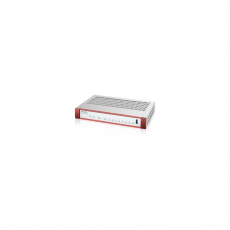 ZYXEL USG FLEX 100 H, 8 GIGABIT USER-DEFINABLE PORTS, 1*USB WITH 1 YR GOLD SECURITY PACK (5Y WARRANT