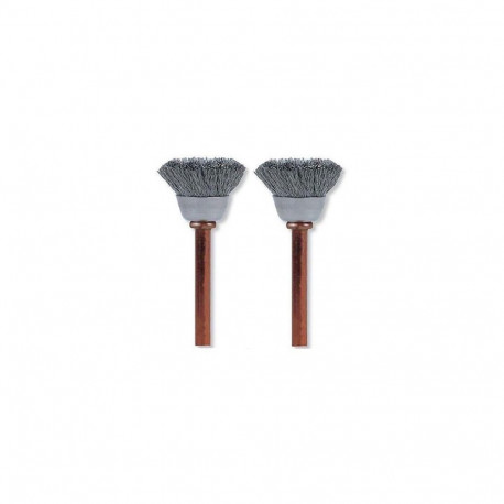 STAINLESS STEEL BRUSH DREMEL 530 2PCS