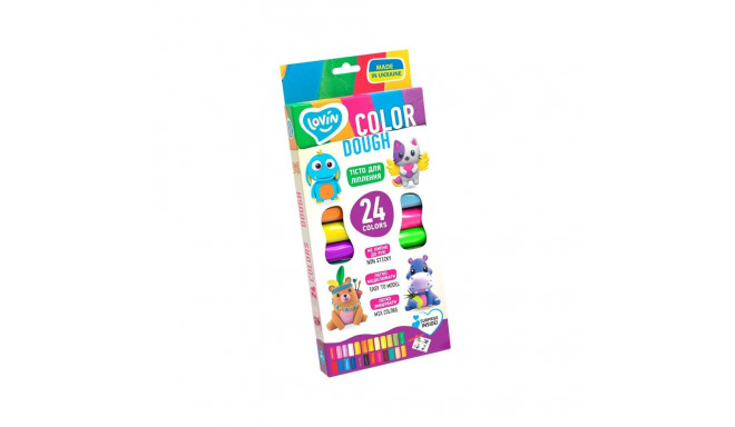 24 COLORS PLAY DOUGH SET