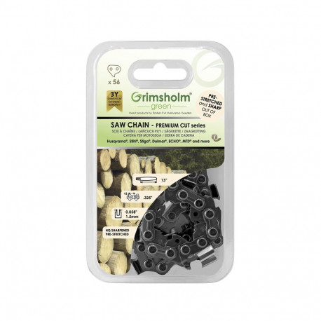 SAW CHAIN PREMIUM 56 DL .325 .058/1.5MM