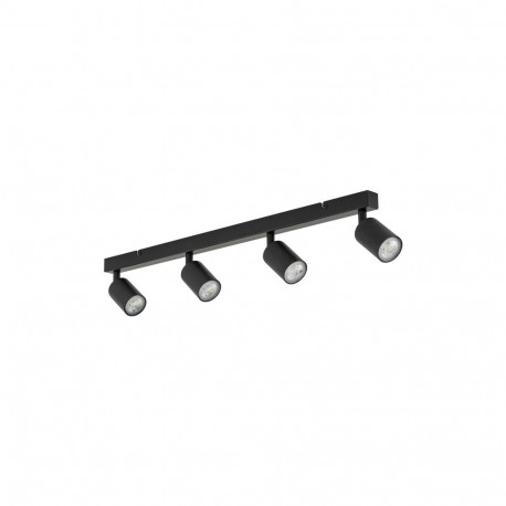 LAMP SPOT LIGHT TOP GU10 4X10W BK