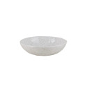 BOWL 20.5CM WHITE DOTS STRACCIATELLA