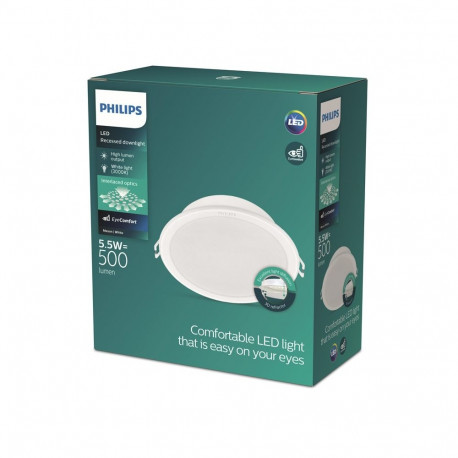 RECESSED PHILIPS MESON 080 5.5W 30K WH