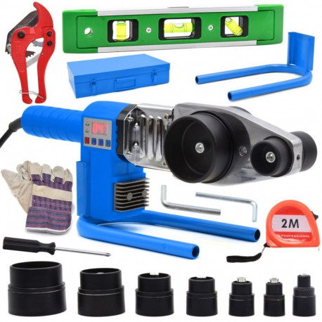 Toru jootekolb, 16–63 mm, LCD ekraan, 1500 W, G81034, GEKO