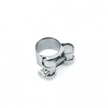 Geko clamp G17353-1, 25-27mm, W1, 18mm, 0.6mm, galvanized steel, hinge lock, 10 pcs