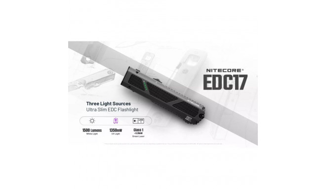 FLASHLIGHT EDC SERIES/EDC17 EU (CLASS 1) NITECORE