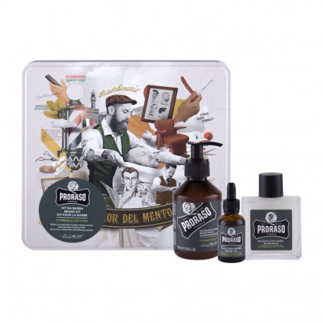 PRORASO Cypress & Vetyver Beard Wash (200ml) (Set)
