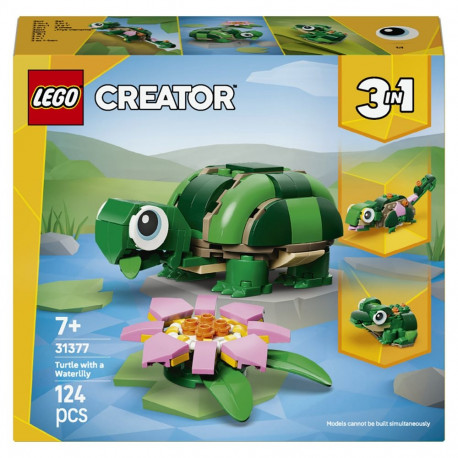 "31377 Creator 3-in-1 Schildkrte mit Seerose"