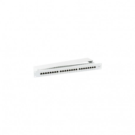 "EFB Patchpanel STP 24xRJ45 Cat.5e, 19 1HE, RAL7035 grau"