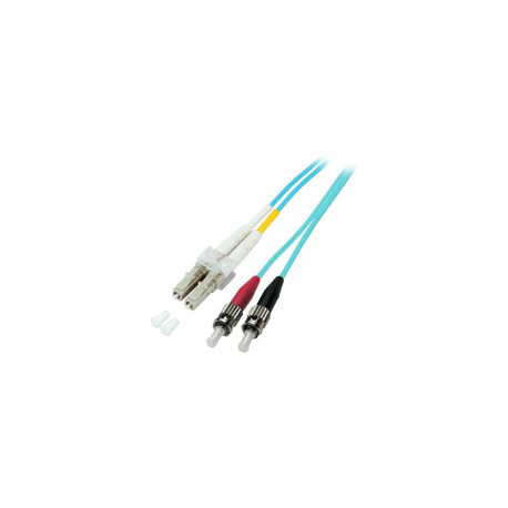 "EFB Duplex Patchkabel LC-ST OM3 0,5m LSZH 2mm aqua"