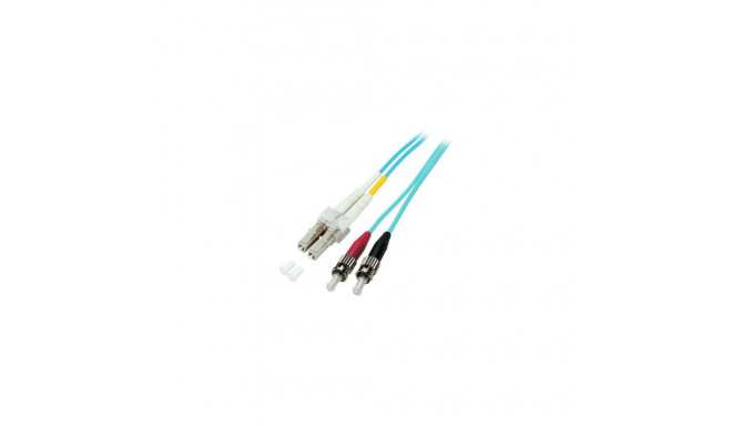 "EFB Duplex Patchkabel LC-ST OM3 0,5m LSZH 2mm aqua"