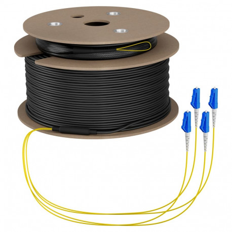 "EFB Trunkkabel U-DQ(ZN)BH OS2 4E (1x4) LC-LC 100m Dca LSZH G657A1"