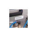 DYMO Rhino Industrial Permanent Polyester Labels | 19 mm x 5.5 m | Black Print on Clear | Self-Adhes