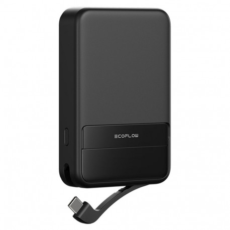 &amp;quot;EcoFlow RAPID&amp;quot; magnetinis maitinimo šaltinis, 10000 mAh, (juodas).